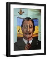 Book of Surrealism-Leah Saulnier-Framed Giclee Print