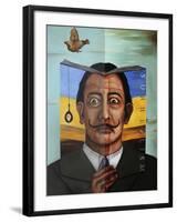 Book of Surrealism-Leah Saulnier-Framed Giclee Print