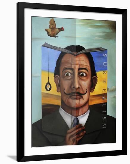 Book of Surrealism-Leah Saulnier-Framed Premium Giclee Print