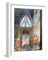 Book of the Coronation by Percier and Fontaine-Percier and Fontaine-Framed Giclee Print