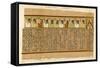Book of the Dead: Eleven Deities and the Seven Gods-E.a. Wallis Budge-Framed Stretched Canvas