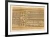 Book of the Dead: Hall of the Two-Fold Maat Showing the Remaining 9 Judges of the Dead-E.a. Wallis Budge-Framed Premium Giclee Print