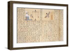 Book of the Dead of Maiherperi from Thebes-null-Framed Giclee Print