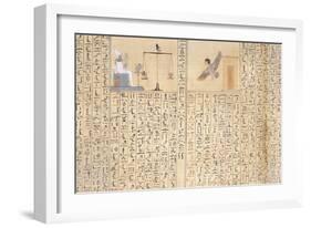 Book of the Dead of Maiherperi from Thebes-null-Framed Giclee Print