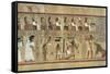 Book of the Dead or Papyrus of Ani-null-Framed Stretched Canvas