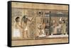 Book of the Dead or Papyrus of Any-null-Framed Stretched Canvas