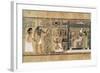 Book of the Dead or Papyrus of Any-null-Framed Art Print