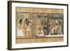 Book of the Dead or Papyrus of Any-null-Framed Art Print