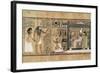 Book of the Dead or Papyrus of Any-null-Framed Art Print