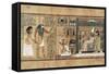 Book of the Dead or Papyrus of Any-null-Framed Stretched Canvas