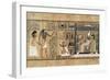 Book of the Dead or Papyrus of Any-null-Framed Art Print