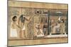 Book of the Dead or Papyrus of Any-null-Mounted Art Print