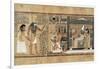 Book of the Dead or Papyrus of Any-null-Framed Art Print