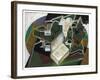 Book, Pipe and Glasses, 1915-Gris-Framed Giclee Print