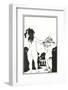 Book-Plate-Aubrey Beardsley-Framed Photographic Print