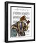 Book Reader Fox-Fab Funky-Framed Art Print