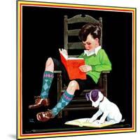 Book Report - Child Life-Keith Ward-Mounted Giclee Print