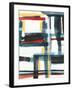 Book Shelf II-Jodi Fuchs-Framed Art Print