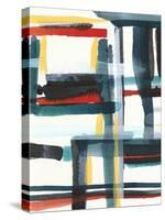 Book Shelf II-Jodi Fuchs-Stretched Canvas