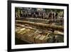 Book Stalls London-Charles Bowman-Framed Photographic Print