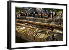 Book Stalls London-Charles Bowman-Framed Photographic Print