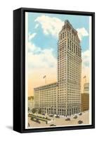 Book Tower Building, Detroit, Michigan-null-Framed Stretched Canvas