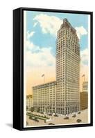 Book Tower Building, Detroit, Michigan-null-Framed Stretched Canvas