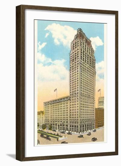 Book Tower Building, Detroit, Michigan-null-Framed Art Print