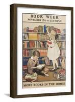 Book Week Poster-Jesse Willcox Smith-Framed Premium Giclee Print