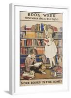 Book Week Poster-Jesse Willcox Smith-Framed Giclee Print