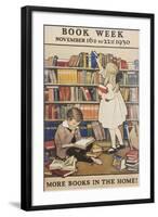 Book Week Poster-Jesse Willcox Smith-Framed Giclee Print