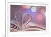 Book With Heart-egal-Framed Art Print