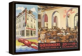 Bookbinders Restaurant, Philadelphia, Pennsylvania-null-Framed Stretched Canvas