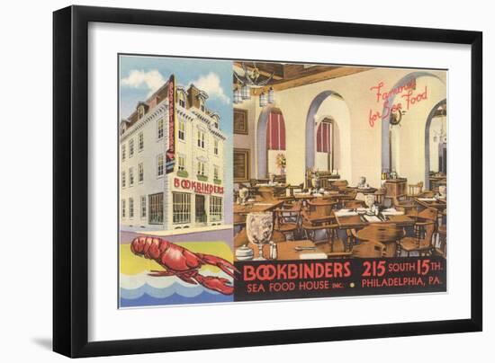 Bookbinders Restaurant, Philadelphia, Pennsylvania-null-Framed Art Print