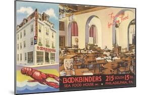 Bookbinders Restaurant, Philadelphia, Pennsylvania-null-Mounted Art Print