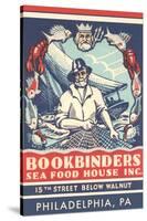 Bookbinders Seafood House Advertisement-null-Stretched Canvas