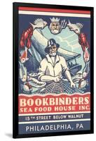 Bookbinders Seafood House Advertisement-null-Framed Art Print