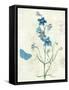 Booked Blue II Crop-Katie Pertiet-Framed Stretched Canvas