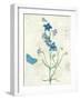 Booked Blue II Crop-Katie Pertiet-Framed Art Print
