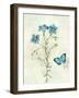 Booked Blue III Crop-Katie Pertiet-Framed Art Print