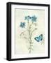 Booked Blue III Crop-Katie Pertiet-Framed Art Print