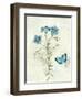 Booked Blue III Crop-Katie Pertiet-Framed Art Print