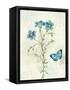 Booked Blue III Crop-Katie Pertiet-Framed Stretched Canvas