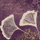 Lavender Ginkgo-Booker Morey-Art Print