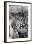 Booker T. Washington, Delivering Speech from a Stage Near New Orleans, Louisiana, 1910-null-Framed Art Print