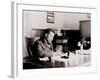 Booker T. Washington, Writing at His Desk-null-Framed Photo