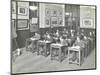 Bookkeeping Class for Men, Blackheath Road Evening Institute, London, 1914-null-Mounted Photographic Print