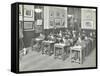 Bookkeeping Class for Men, Blackheath Road Evening Institute, London, 1914-null-Framed Stretched Canvas