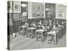 Bookkeeping Class for Men, Blackheath Road Evening Institute, London, 1914-null-Stretched Canvas