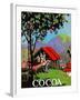 Booklet Overs The Cultivation Of Chocolate In The South American Jungle-Cadbury-Framed Art Print